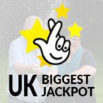 UK biggest jackpot and euromillions icon