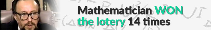 Mathematician won the lottery 14 times